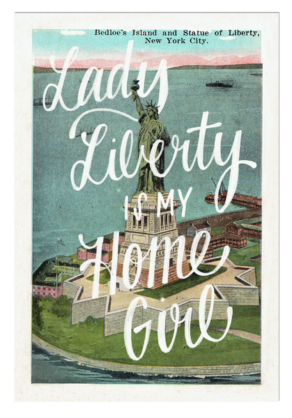 Lady Liberty Postcard Set