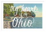 Ohio Heart Postcard Set