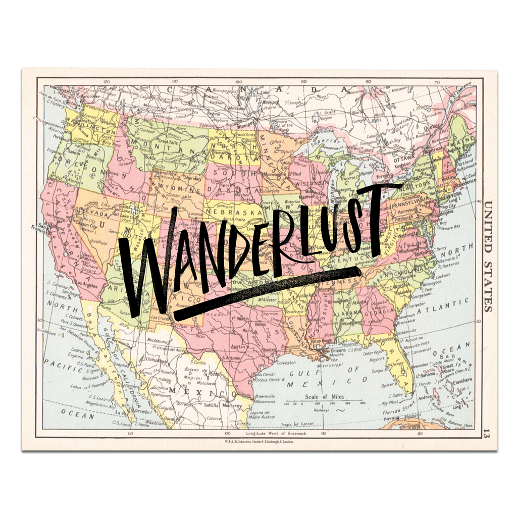Wanderlust Map